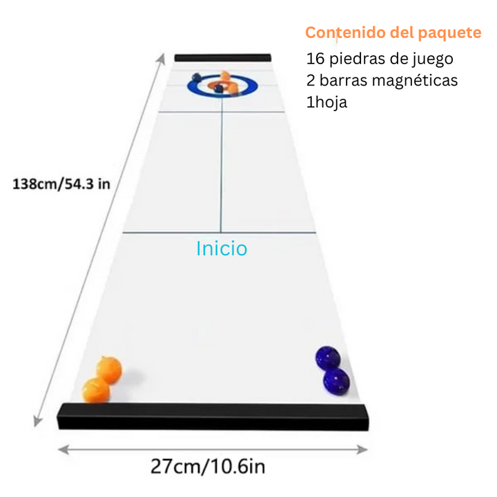 SlideStrike - Juego De Curling De Sobremesa