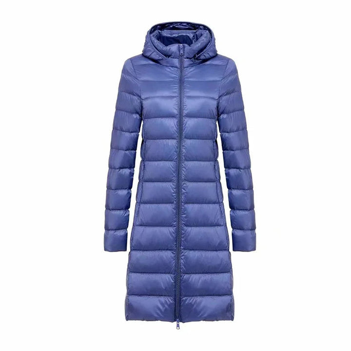 Sheila - Chaqueta Larga Acolchada con Capucha