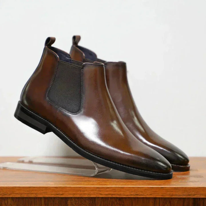 Angel - Botas de Piel Ultrabrillante