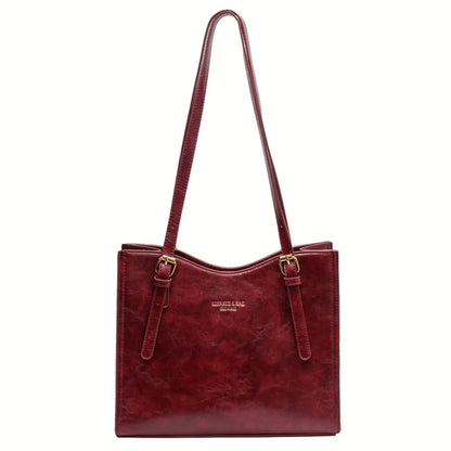Lavina - Bolso de Hombro de Cuero vintage