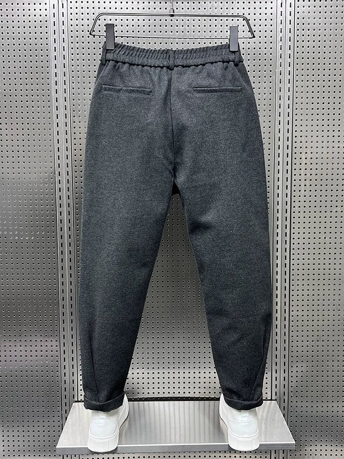 Mathieu - Elegante Pantalón Jaspeado