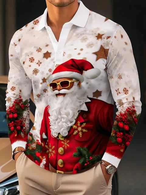 Severin - Polo Con Estampado Navideño