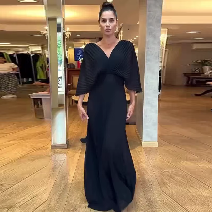 Greetje - Elegante Vestido Plisado