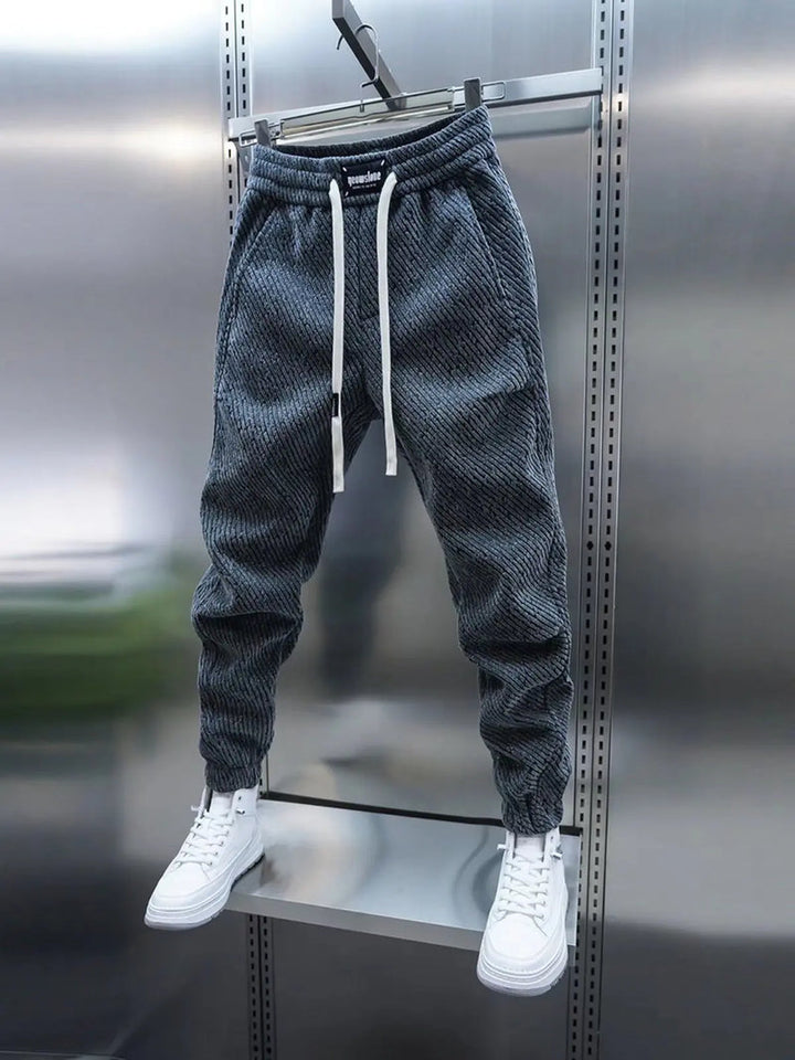 Wilberg - Pantalones Casuales Con Cordón