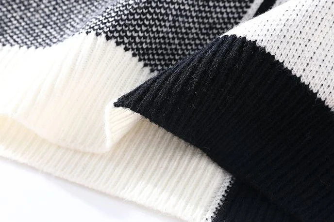 Zharif – Jersey de Cuello Redondo y Manga Larga gGrueso