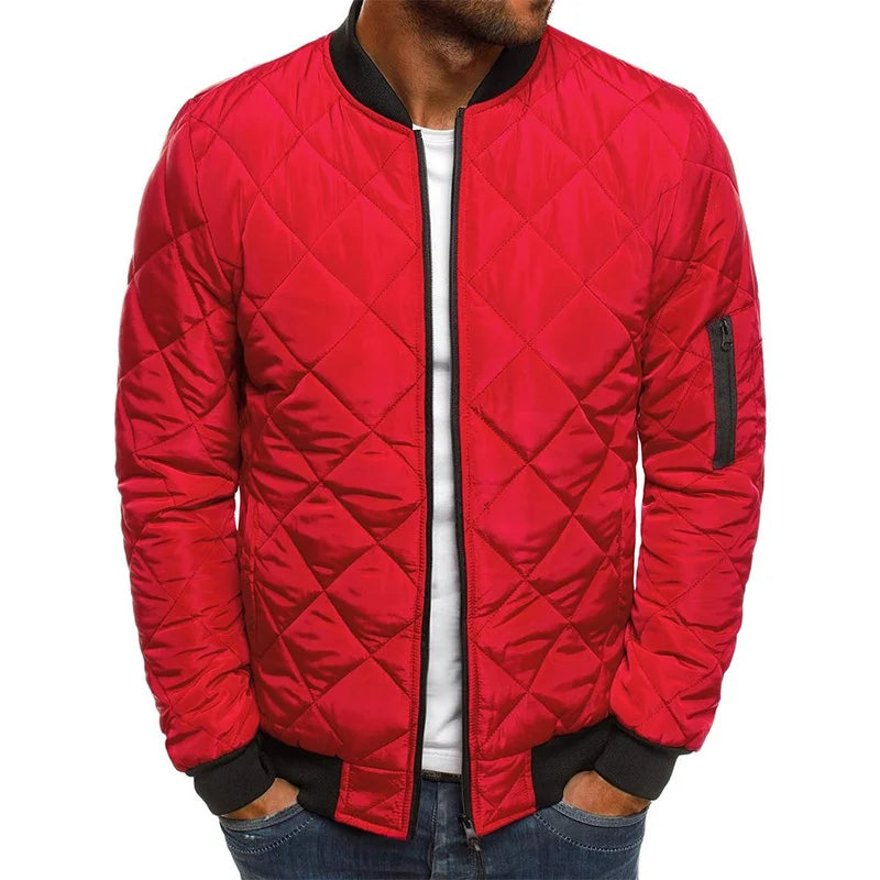 Willy - Chaqueta de Algodón Con Estampado de Rombos