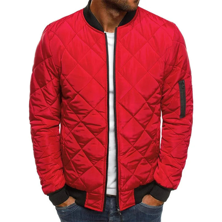 Willy - Chaqueta de Algodón Con Estampado de Rombos