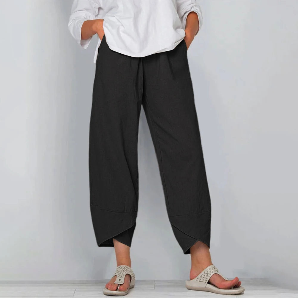 Matylda - Pantalones De Pata Ancha