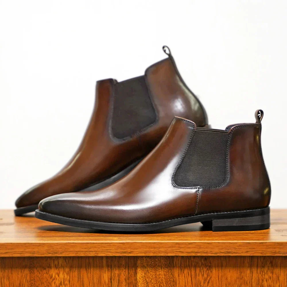 Angel - Botas de Piel Ultrabrillante