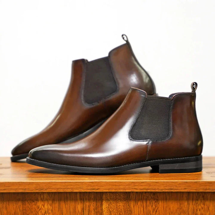 Angel - Botas de Piel Ultrabrillante