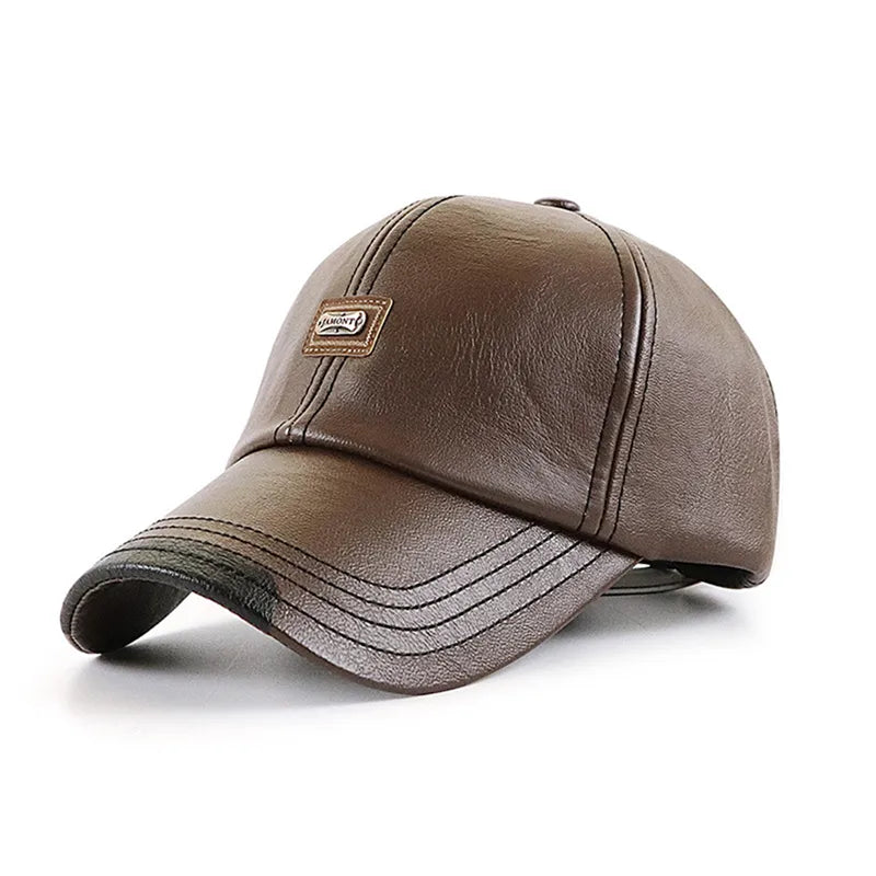 Stefanus - Cómoda Gorra de Cuero