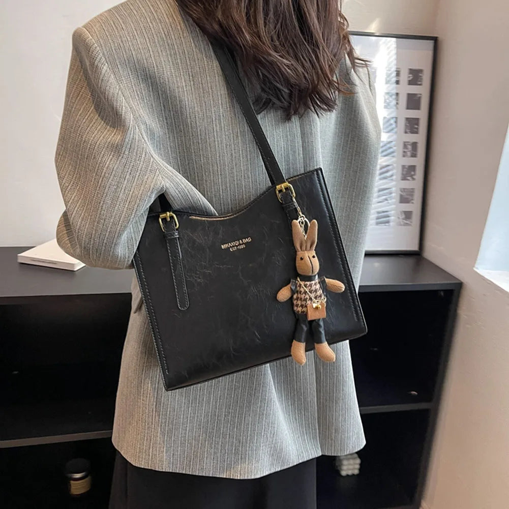 Lavina - Bolso de Hombro de Cuero vintage