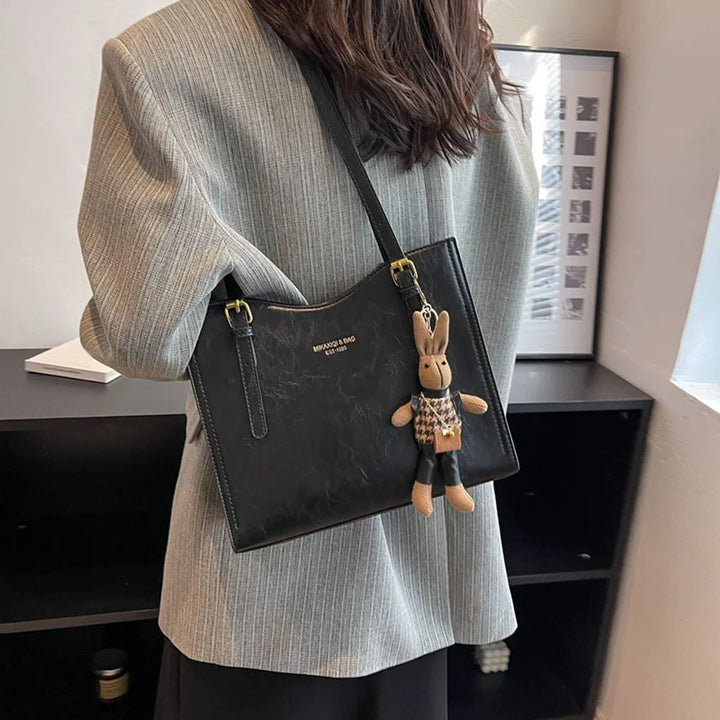 Lavina - Bolso de Hombro de Cuero vintage