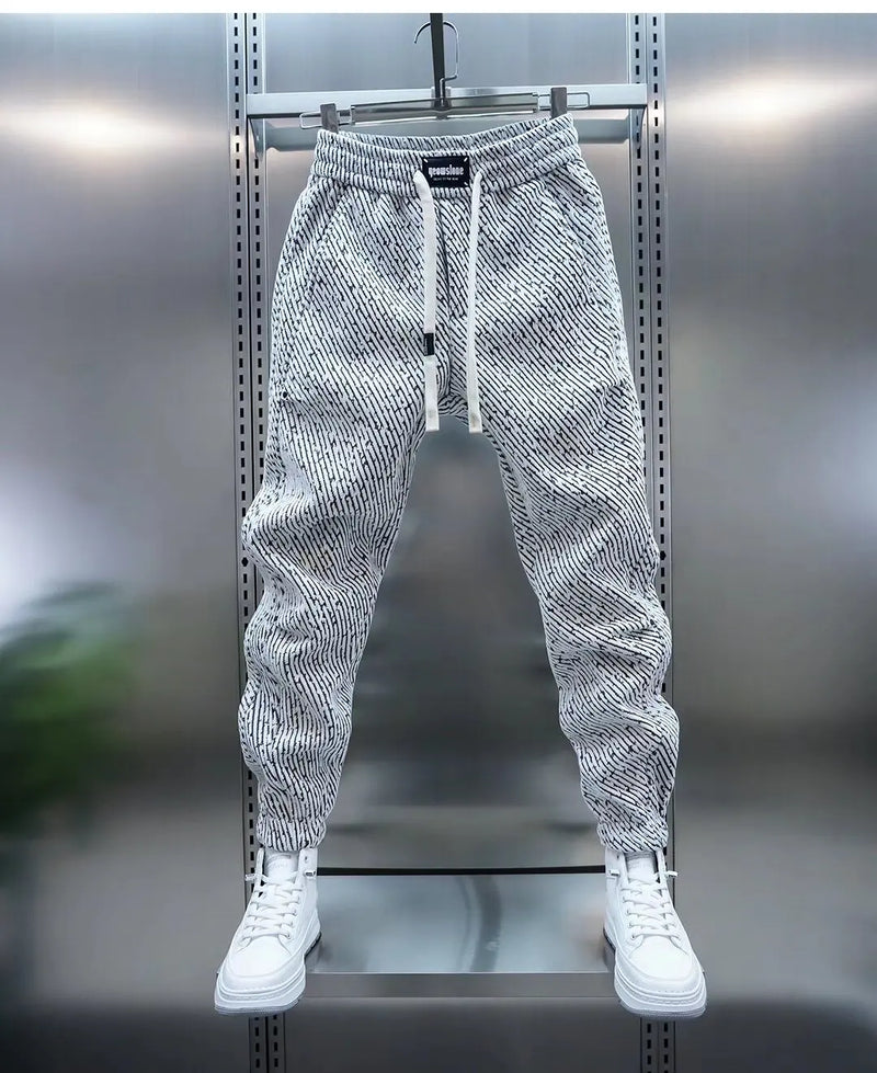 Wilberg - Pantalones Casuales Con Cordón