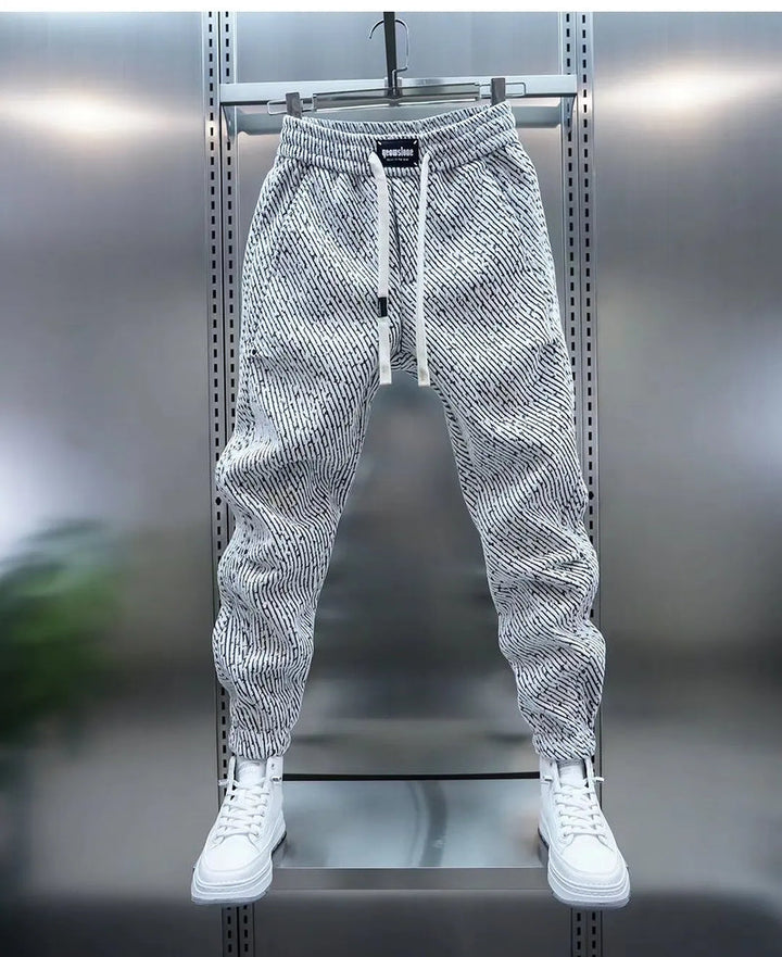 Wilberg - Pantalones Casuales Con Cordón
