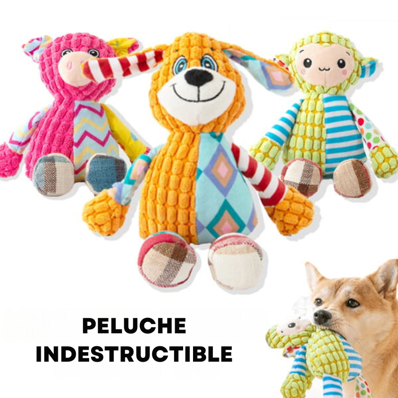 SqueakPaw - Immortal Squeaker Peluche Para Masticadores Agresivos