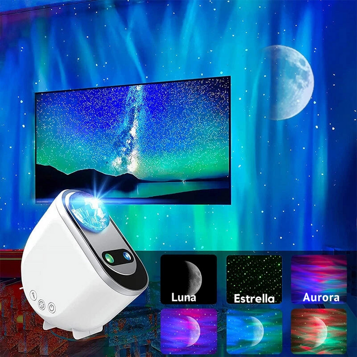 GalaxyVista - Transforme su espacio con el proyector Galaxia Aurora