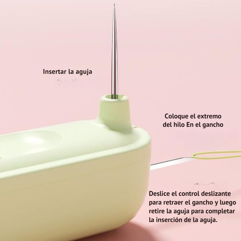 ThreadSnap - Herramienta 2 En 1 Para Enhebrar Agujas y Cortar Costuras