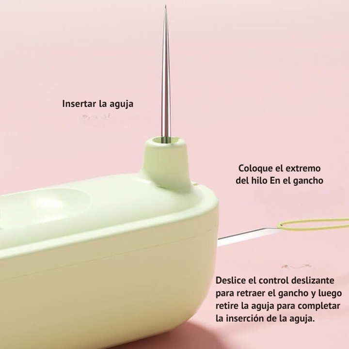 ThreadSnap - Herramienta 2 En 1 Para Enhebrar Agujas y Cortar Costuras