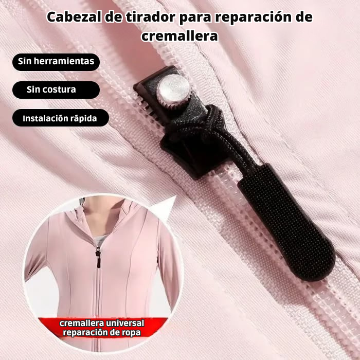 ZipperMate - Reparador Universal de Cremalleras Extraíble
