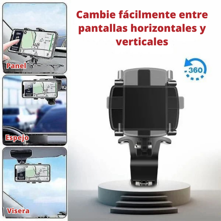 DriveHold - Soporte Multifuncional Para teléfono Móvil Para el Salpicadero del Coche