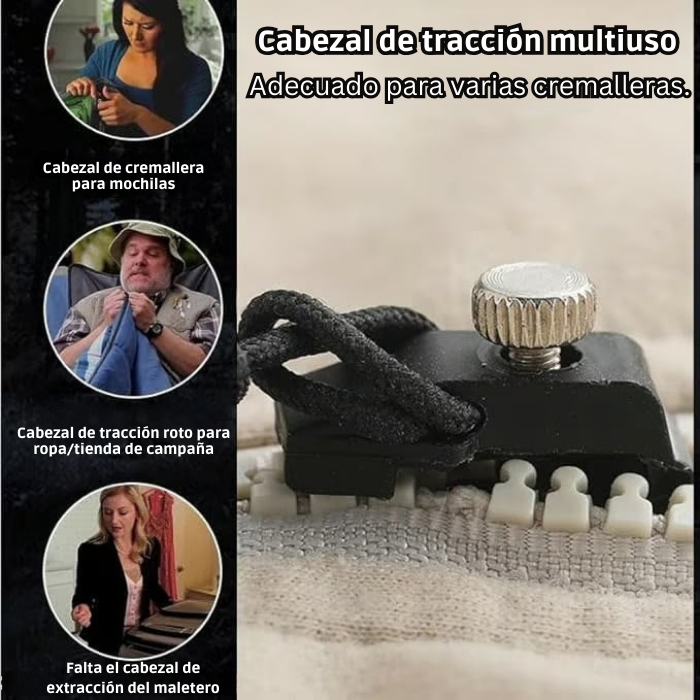 ZipperMate - Reparador Universal de Cremalleras Extraíble