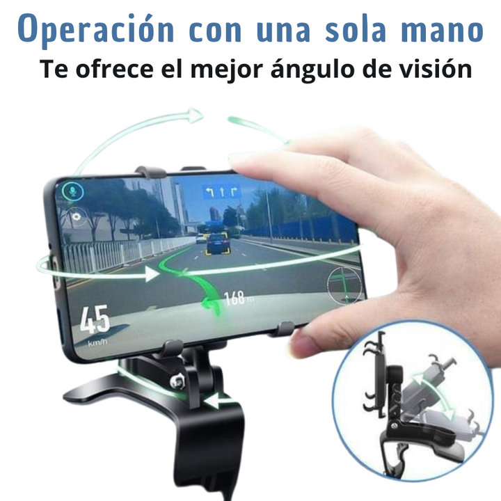DriveHold - Soporte Multifuncional Para teléfono Móvil Para el Salpicadero del Coche