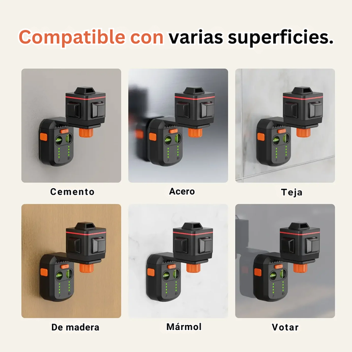 LaserAlign - Herramientas Del kit Maestro de Nivel Láser
