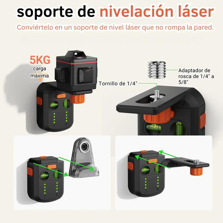 LaserAlign - Herramientas Del kit Maestro de Nivel Láser