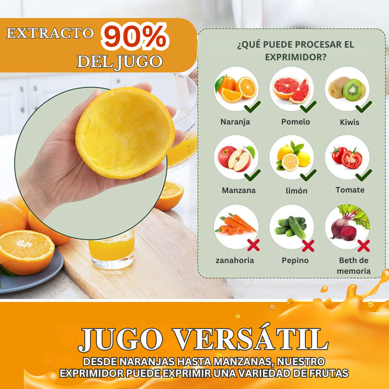 FruitFuse - Exprimidor Máquinas Portátil USB