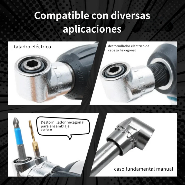 SwiftAngle - Paquete de 2 brocas angulares