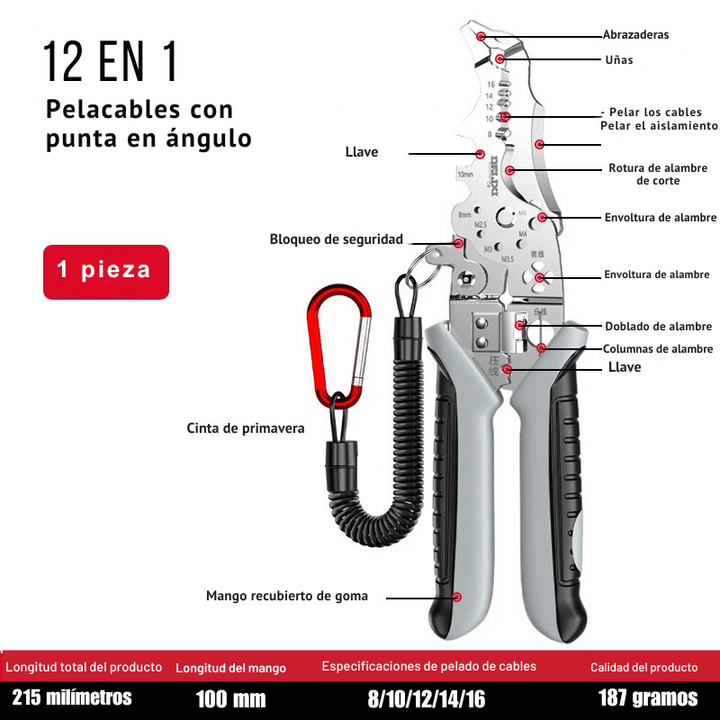 FlexiStrip - Pelacables Multifunción