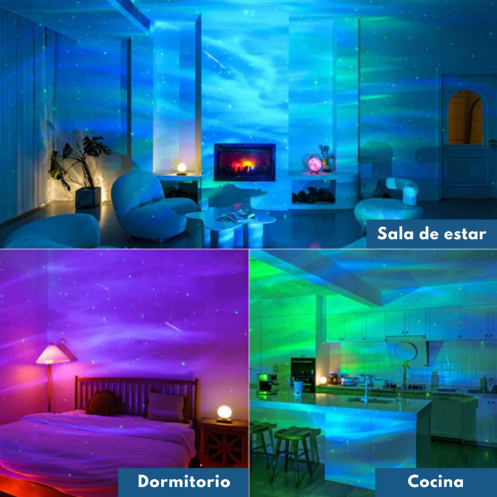 GalaxyVista - Transforme su espacio con el proyector Galaxia Aurora