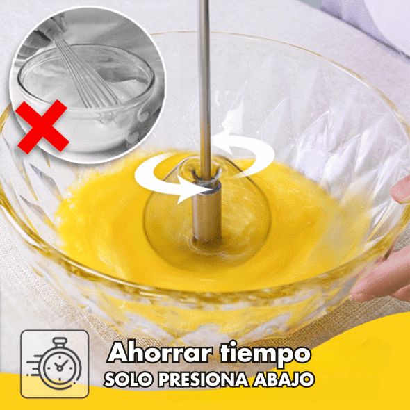 WhiskMaster - Batidora Semiautomática De Acero Inoxidable