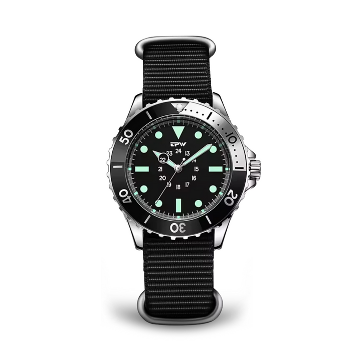 Reloj de Campo Estilo Submarino Táctico Impermeable