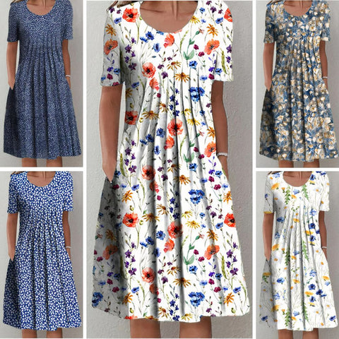 Nicolina - Vestido Elegante de Algodón