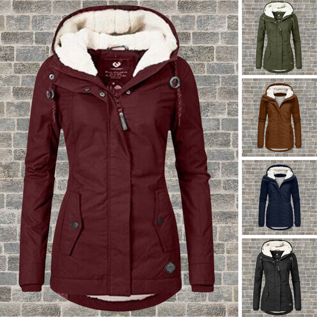 Johanna - Abrigo Largo De Invierno Impermeable
