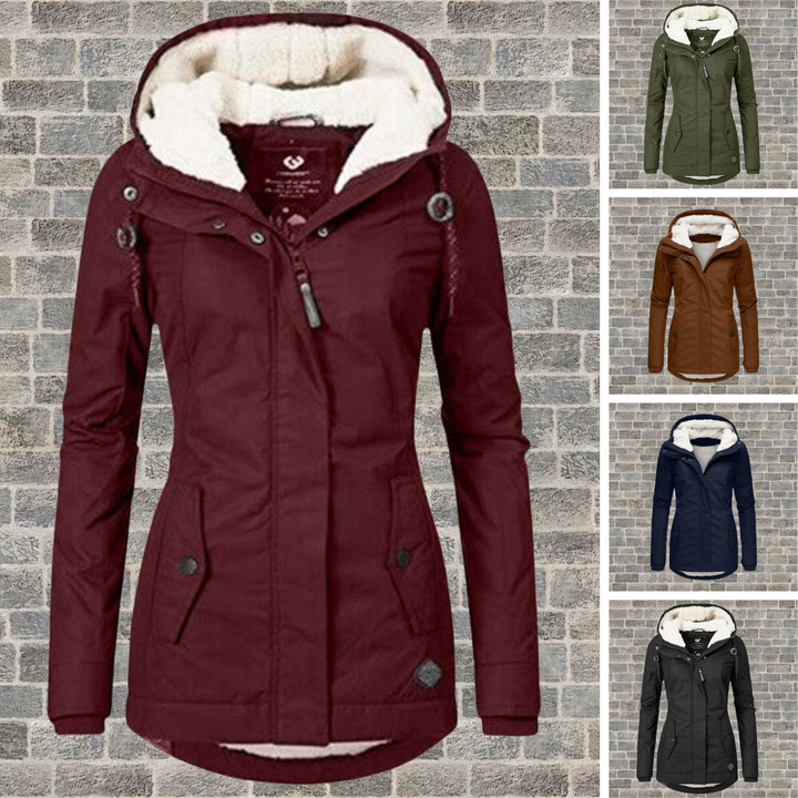 Johanna - Abrigo Largo De Invierno Impermeable