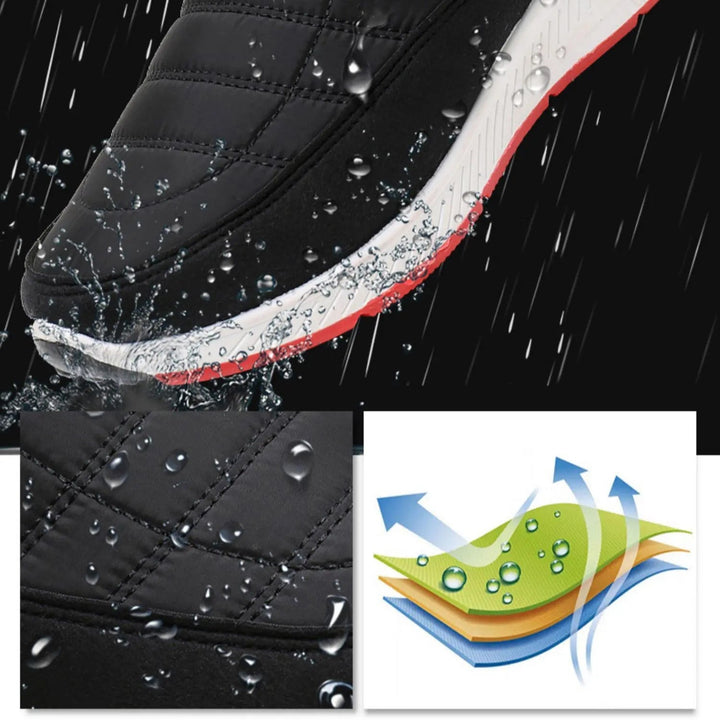 Renato - Botas de Invierno Impermeable y Caliente a Tope Envuelto
