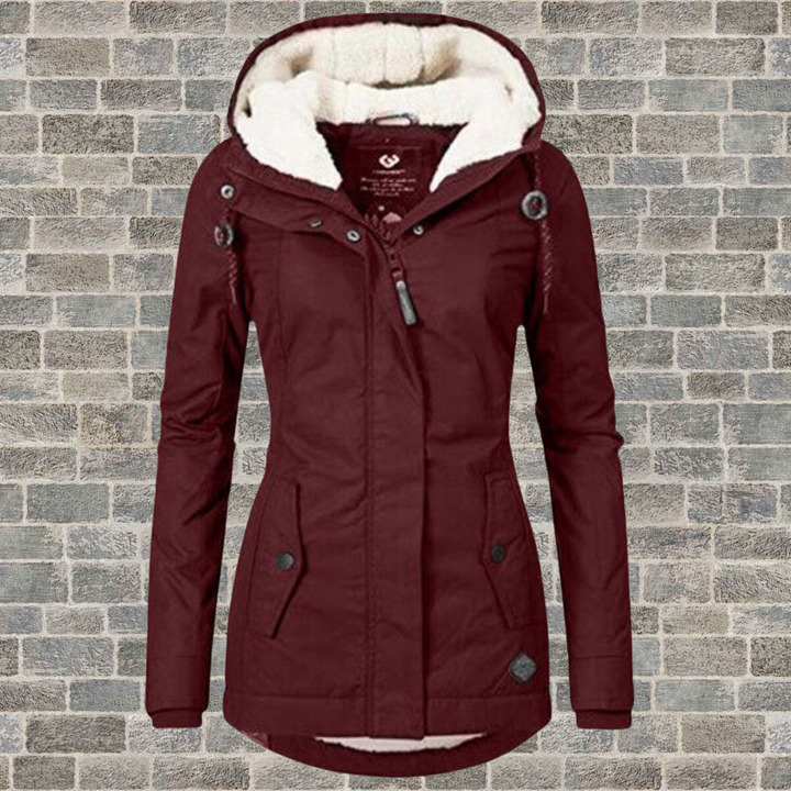 Johanna - Abrigo Largo De Invierno Impermeable