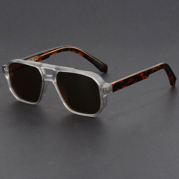 Kieran - Gafas de sol Cuadradas de Dos Tonos