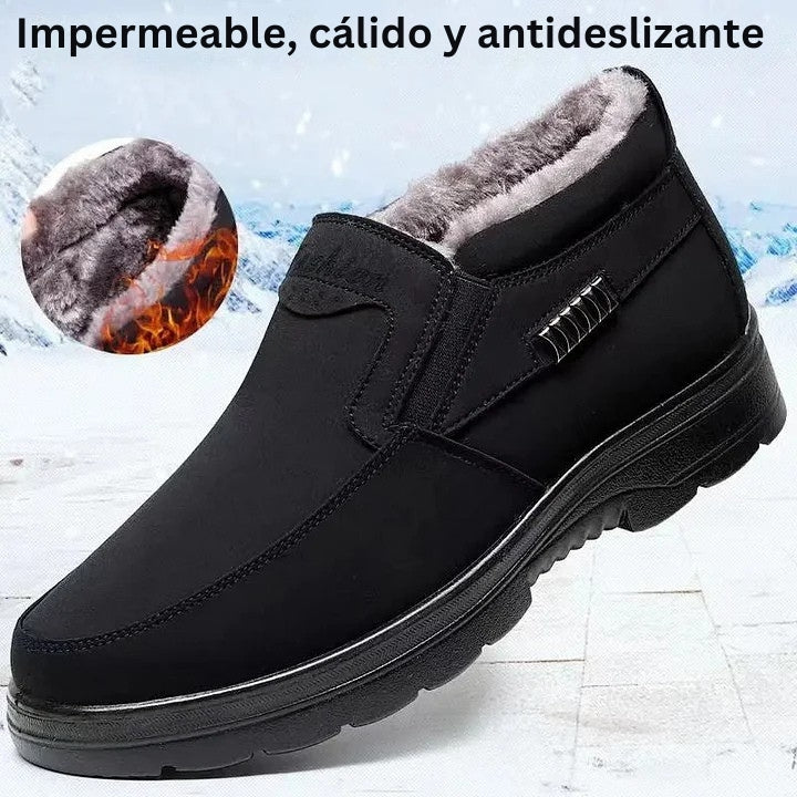 Renato - Botas de Invierno Impermeable y Caliente a Tope Envuelto