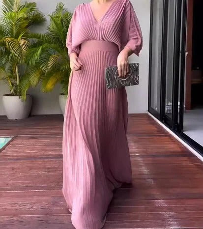Greetje - Elegante Vestido Plisado