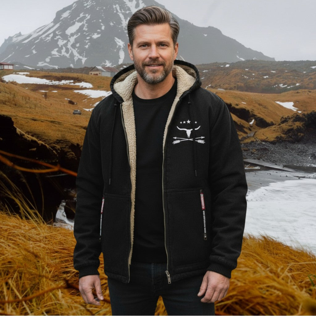 Zali - Elegante Chaqueta con Capucha tipo Barn Chaqueta