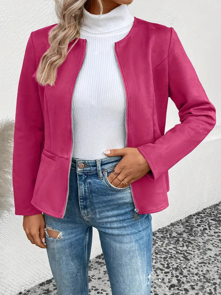 Roksana - Chaqueta Con Cremallera