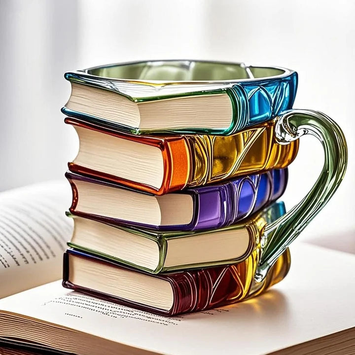 MugArt - Taza con Libro Pintado