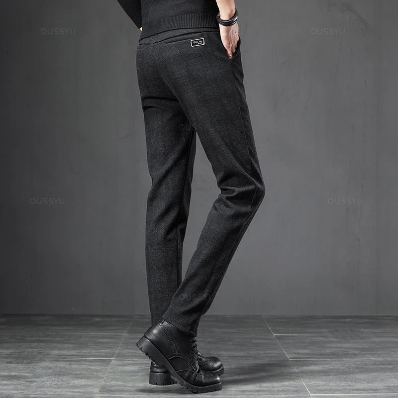 Denis - Pantalón Elástico De Trabajo A Cuadros