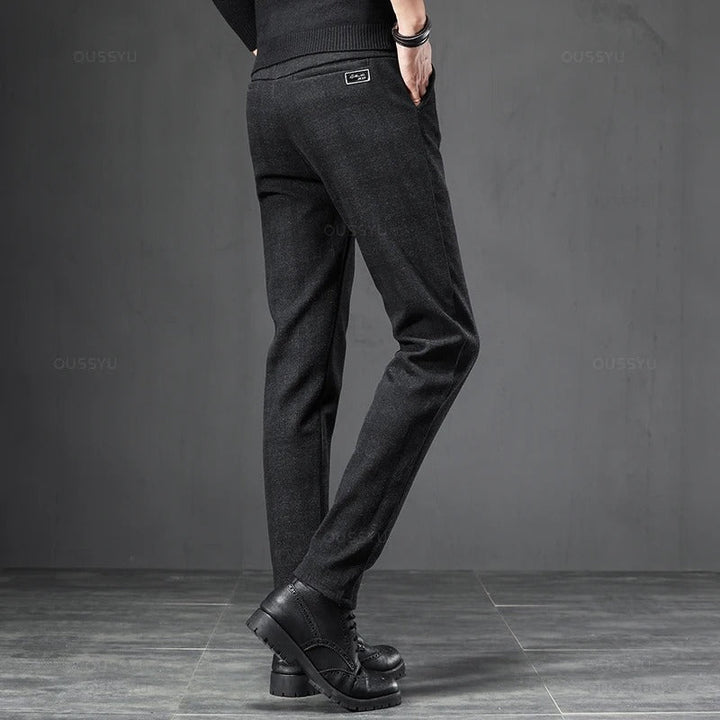 Denis - Pantalón Elástico De Trabajo A Cuadros
