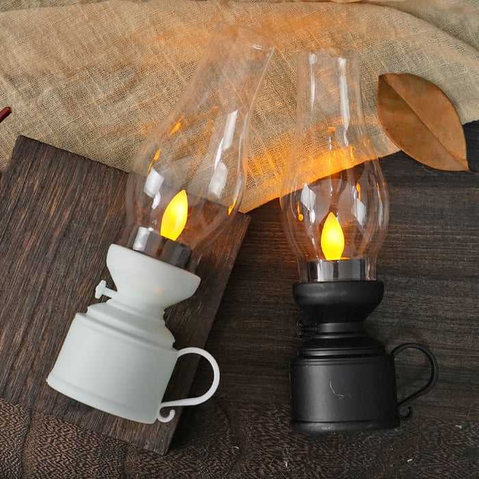 CandleLitght - LED Lámpara De Gueroseno De La Vendimia Vela de Oscilación Electrónica