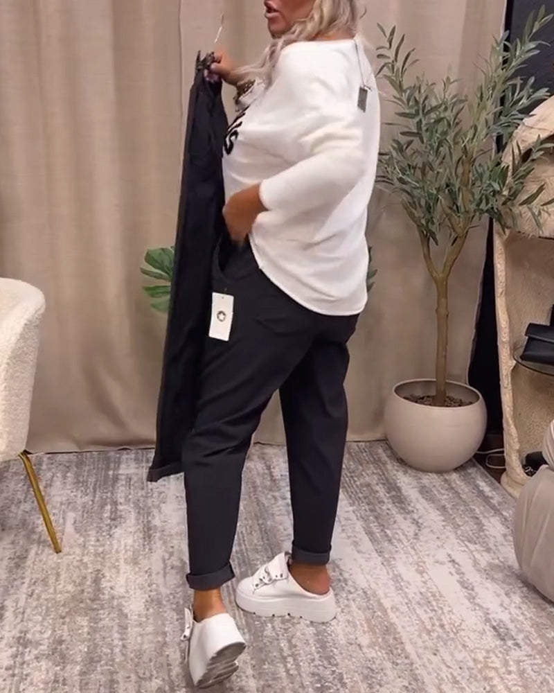 Brandi - Pantalón Casual Chic